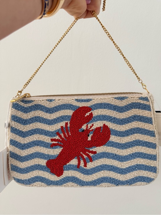 Handbags - Beaded lobster bag